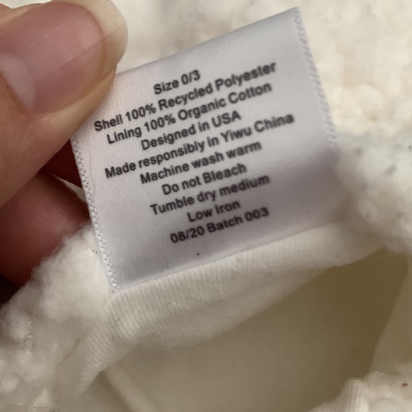 ❄️Bear furry swaddle - newborn - Picture 3 of 5